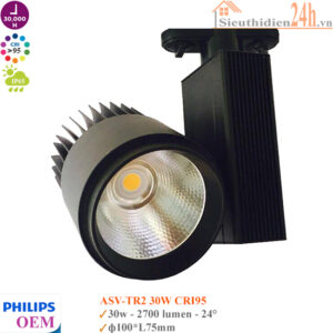 Đèn rọi ray Philips OEM ASV-TR2 30w CRI95