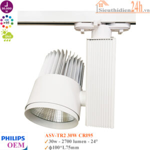 Đèn rọi ray Philips OEM ASV-TR2 30w CRI95