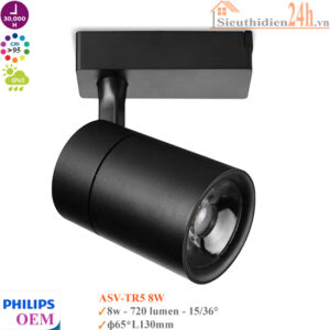 Đèn Rọi Ray Philips OEM ASV-TR5-BL 8w