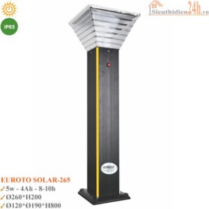Trụ đèn năng lượng mặt trời Euroto Solar-265