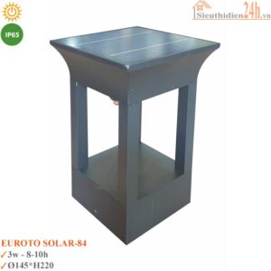 Trụ đèn năng lượng mặt trời Euroto Solar- Trụ 84