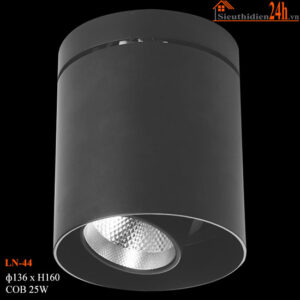 Đèn ống bơ Euroto LN-44 25W-Đen