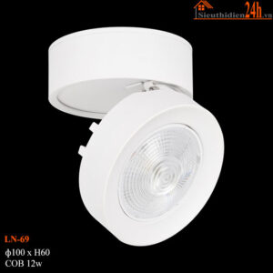 Đèn ống bơ Euroto LN-69 12W-Trắng