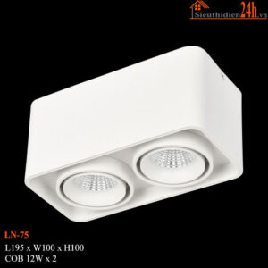 Đèn ống bơ Euroto LN-75 12w*2