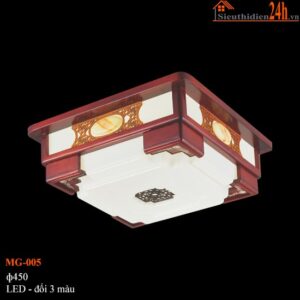 Đèn gỗ ốp trần Euroto MG-005