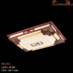 Đèn gỗ ốp trần Euroto MG-012