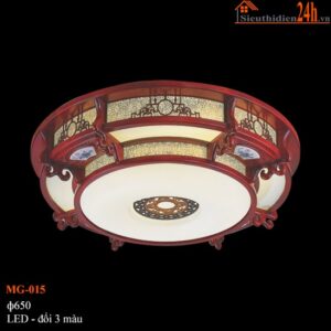 Đèn gỗ ốp trần Euroto MG-015