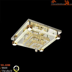 Đèn ốp trần pha lê Euroto ML-8388
