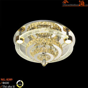 Đèn ốp trần pha lê Euroto ML-8389