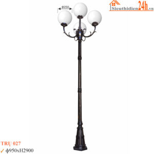 Đèn trụ sân vườn Euroto TRỤ 027