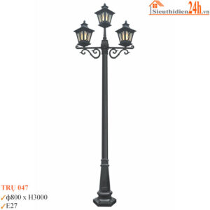 Cột đèn sân vườn Euroto TRỤ 047