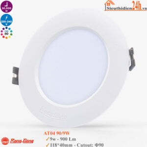 Đèn LED Âm Trần Rạng Đông 90 9w AT04