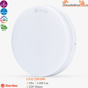 Đèn LED ốp trần Rạng Đông LN12 220/18W