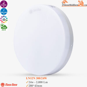 Đèn LED ốp trần Rạng Đông LN12N 300/24W