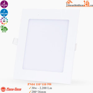 Đèn Led Panel Vuông Rạng Đông PN04 110x110/9W