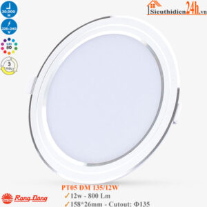 Đèn Led Panel Đổi Màu Rạng Đông PT05 ĐM 135/12W