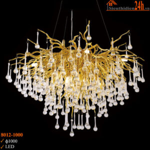 Đèn chùm thả pha lê Slister 8012-1000
