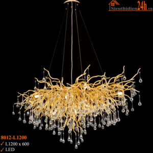 Đèn chùm thả pha lê Slister 8012-L1200