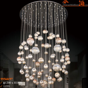 Đèn thả pha lê Slister 99560/97