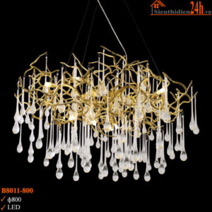 Đèn chùm thả pha lê Slister B8011-800