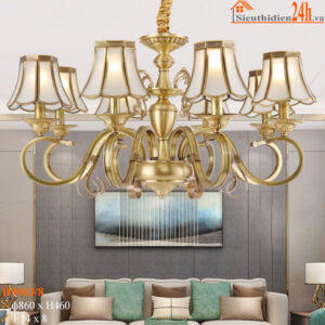 Đèn Chùm Đồng Cổ Điển Slister D9003/8