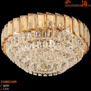Đèn ốp trần pha lê Slister 210802-600