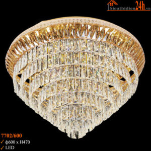 Đèn ốp trần pha lê Slister 7702/600