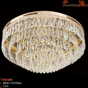 Đèn ốp trần pha lê Slister 7705/600