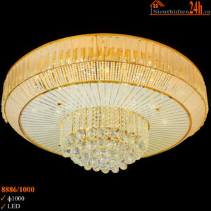Đèn ốp trần pha lê Slister 8886/1000