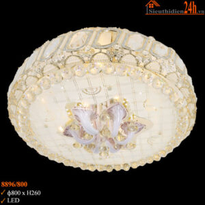 Đèn ốp trần pha lê Slister 8896/800