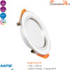 Đèn LED Âm rần Downlight Viền Bạc MPE DLB2-5 5W Đèn LED âm trần Downlight Viền Bạc MPE Seri DLB2-5T/5N/5V