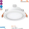 Đèn LED Âm Trần Downlight MPE DLE-7T 7W Đèn LED âm trần MPE DLE-7T/7V 7W