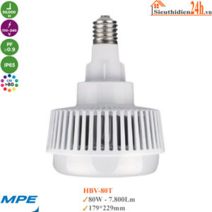 Đèn Led Nhà Xưởng MPE Seri HBV-80T