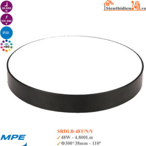 Đèn Led Ốp Trần Tràn Viền MPE Seri SRDLB-48T/48N/48V