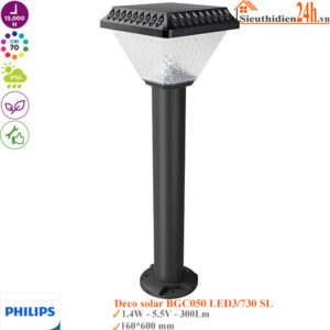 Đèn Trụ NLMT Philips BGC050 LED3/730 SL