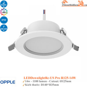 Đèn Âm Trần Opple Led DownlightRc-US Pro R125 14W