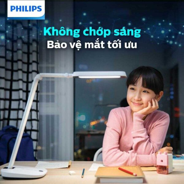 Den ban philips led robotplus dsk601 rd 13w 2