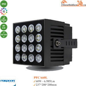 Đèn Pha Led Paragon PFCA60L 60w