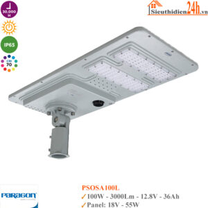 Đèn Đường Led NLMT Paragon PSOSA100L 100W