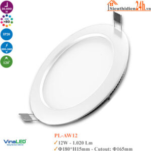 Đèn Downlight Âm Trần Vinaled PL-AW12 12W