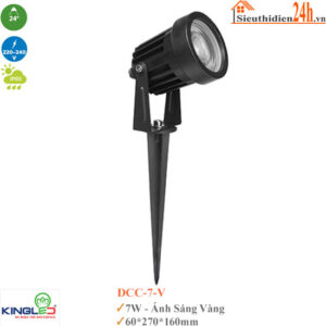 Đèn cắm cỏ Kingled DCC-7-V 7W