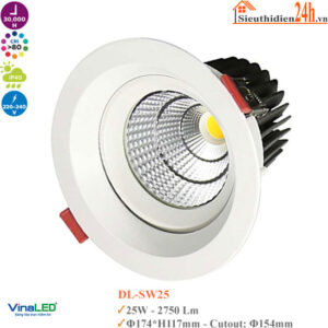 Đèn Downlight Vinaled DL-SW25 25W