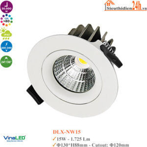 Đèn Spotlight Mẫu N Vinaled DLX-NW15 15W