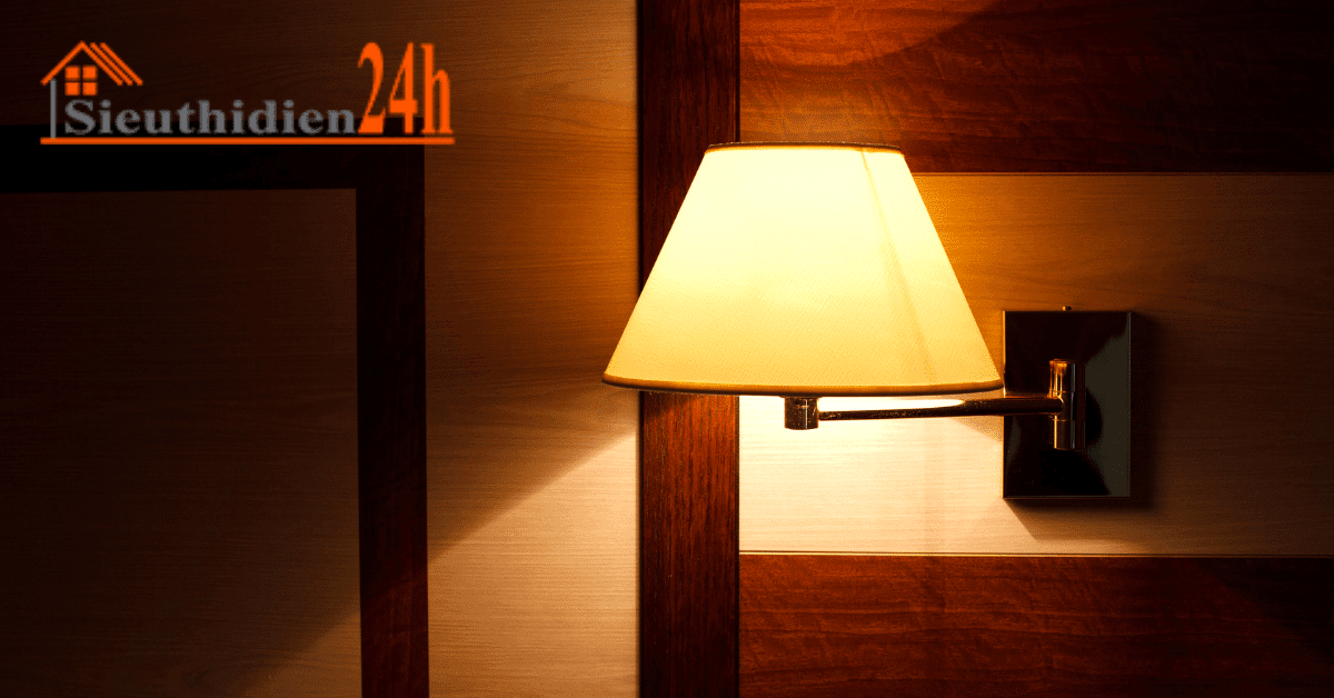 Đèn treo tường đơn giản