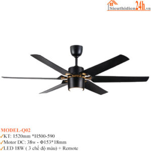Quạt Đèn Euroto Model-Q02