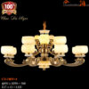 Đèn Chùm Đồng Euroto CD-348/8+4