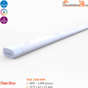 Bóng bán nguyệt Rạng Đông M36 1200mm 40W
