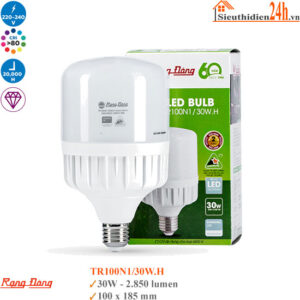 Bóng Đèn Rạng Đông 30w TR100N1/30W.H