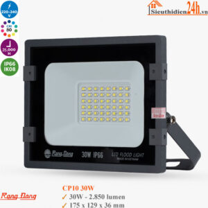 Đèn Pha Led 30w Rạng Đông CP10