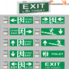 Đèn Exit 2 Mặt Kentom KT-620 Đèn Exit 2 Mặt Kentom KT-620